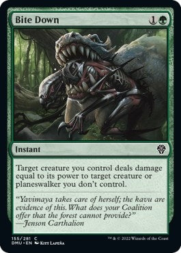 Image for Bite Down (155) (DMU) - Magic: The Gathering