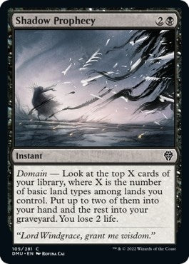 Image for Shadow Prophecy (105) (DMU) - Magic: The Gathering
