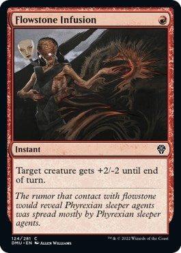 Image for Flowstone Infusion (124) (DMU) - Magic: The Gathering
