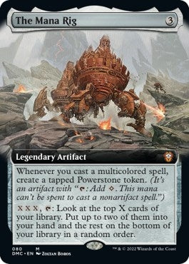 Image for The Mana Rig (Extended Art) (80) - Magic: The Gathering
