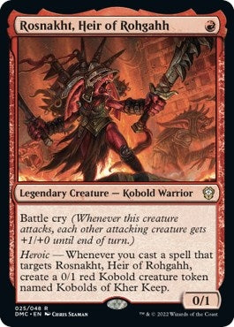 Image for Rosnakht, Heir of Rohgahh (25) - Magic: The Gathering