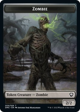 Image for Zombie Token (9) - Magic: The Gathering