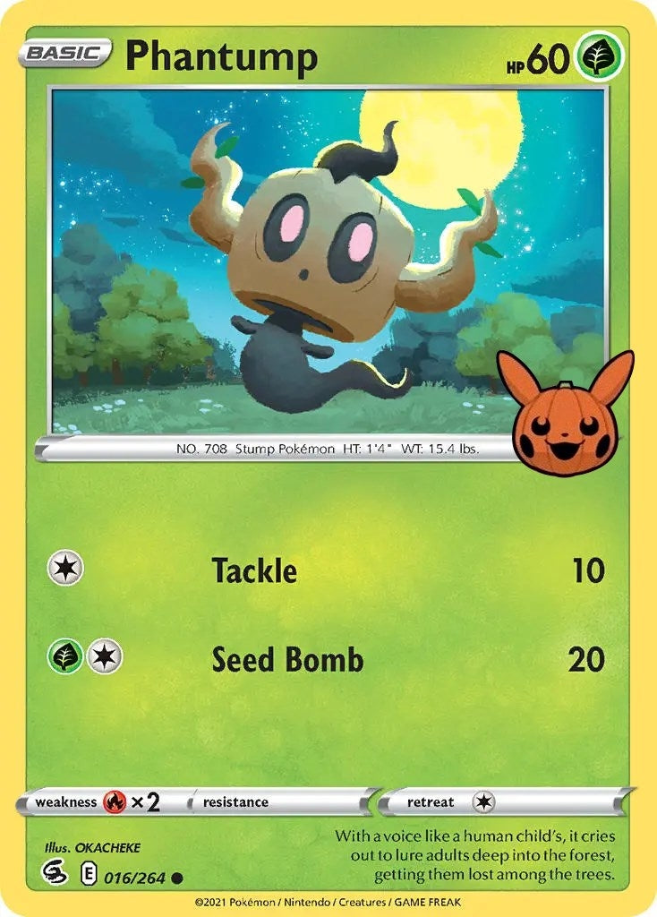 Image for Phantump (016/264) (TTBB) - Pokemon