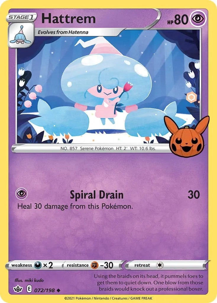 Image for Hattrem (072/198) (TTBB) - Pokemon