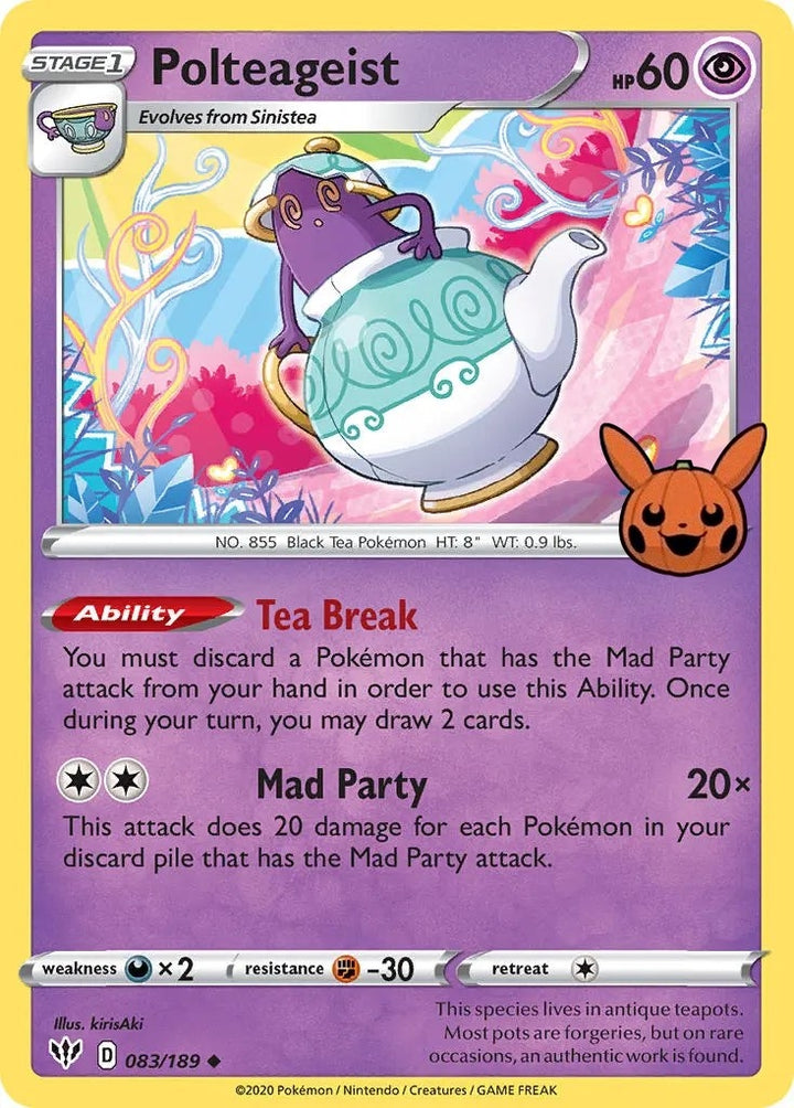 Image for Polteageist (083/189) (TTBB) - Pokemon