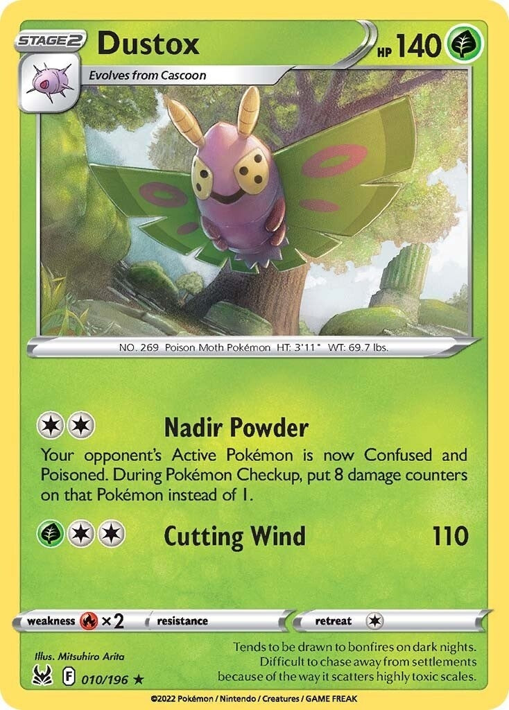 Image for Dustox (010/196) (SWSH11) - Pokemon