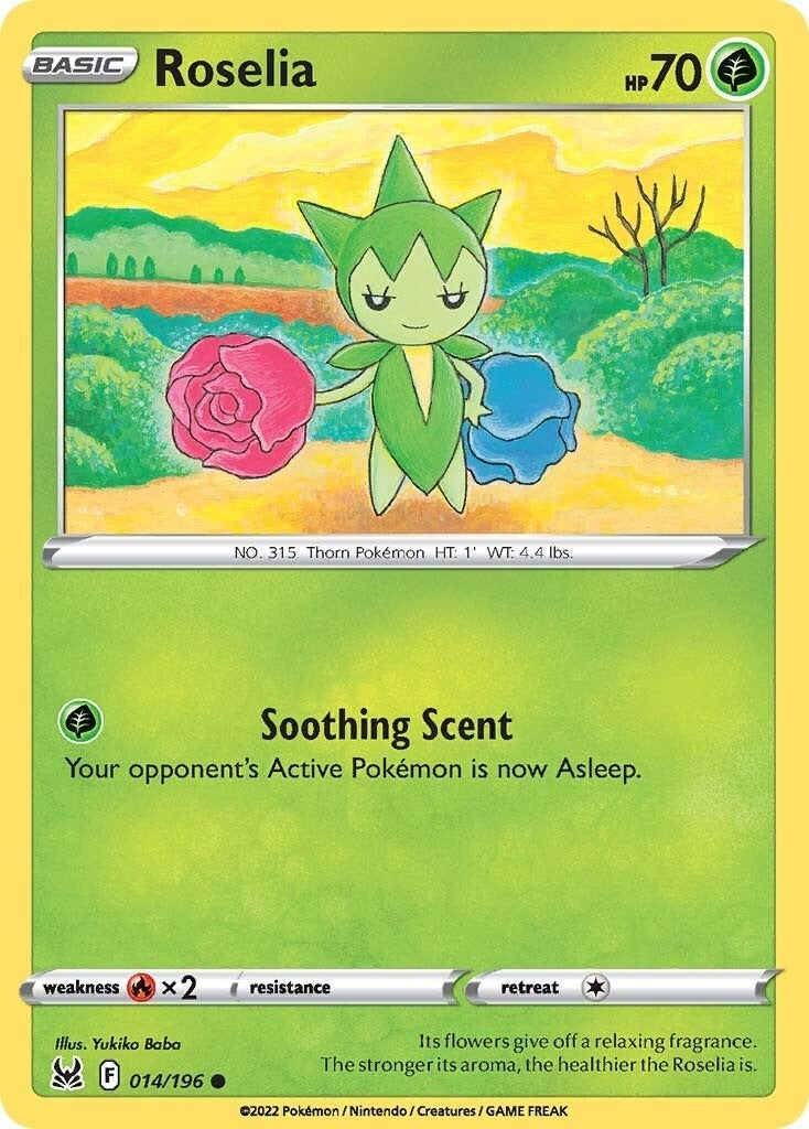 Image for Roselia (014/196) (SWSH11) - Pokemon