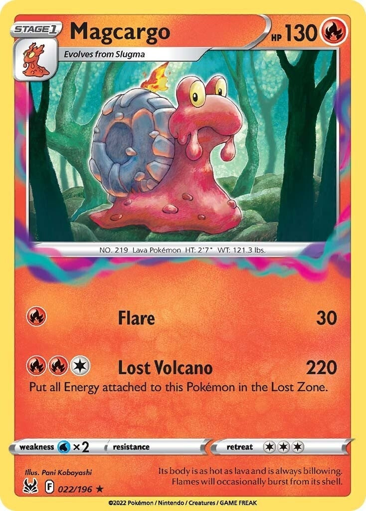 Image for Magcargo (022/196) (SWSH11) - Pokemon