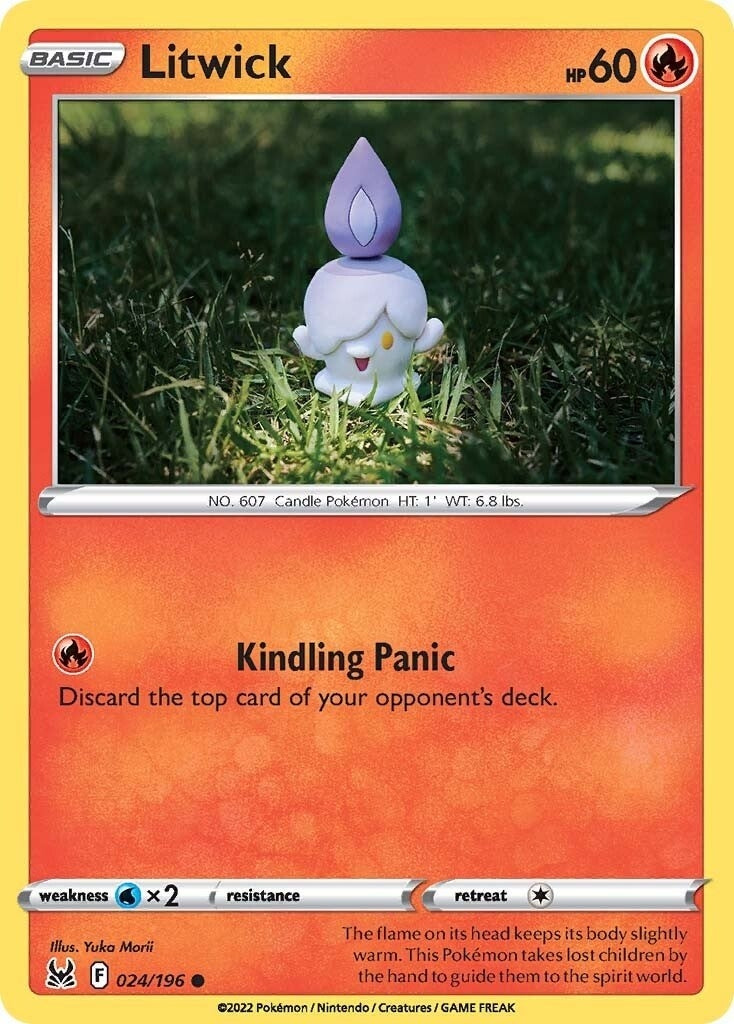 Image for Litwick (024/196) (SWSH11) - Pokemon
