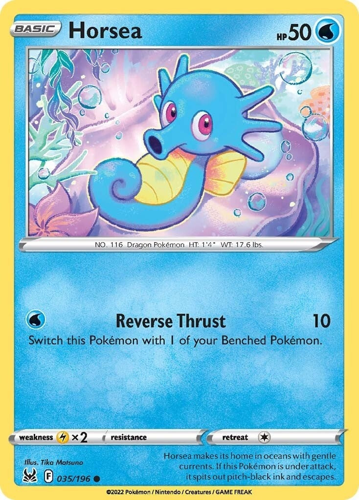 Image for Horsea (035/196) (SWSH11) - Pokemon