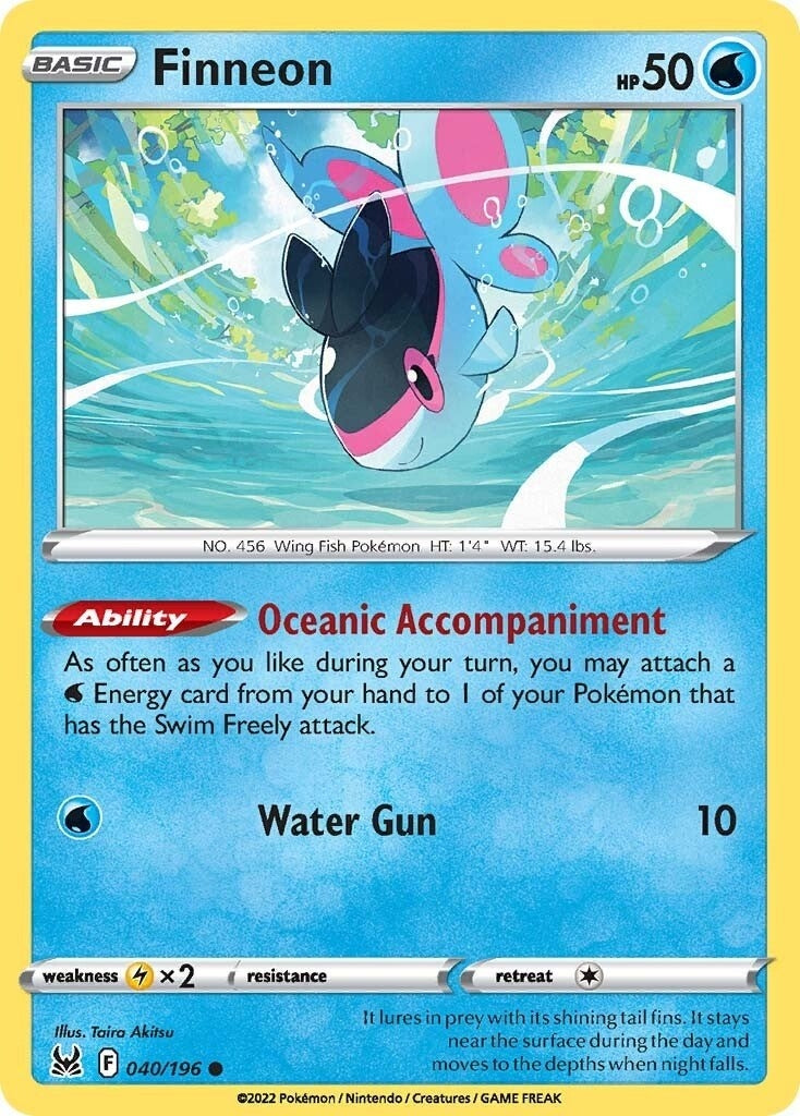 Image for Finneon (040/196) (SWSH11) - Pokemon