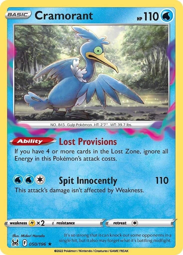 Image for Cramorant (050/196) (SWSH11) - Pokemon