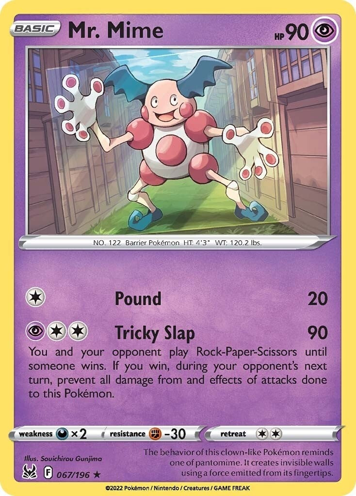 Image for Mr. Mime (067/196) (SWSH11) - Pokemon