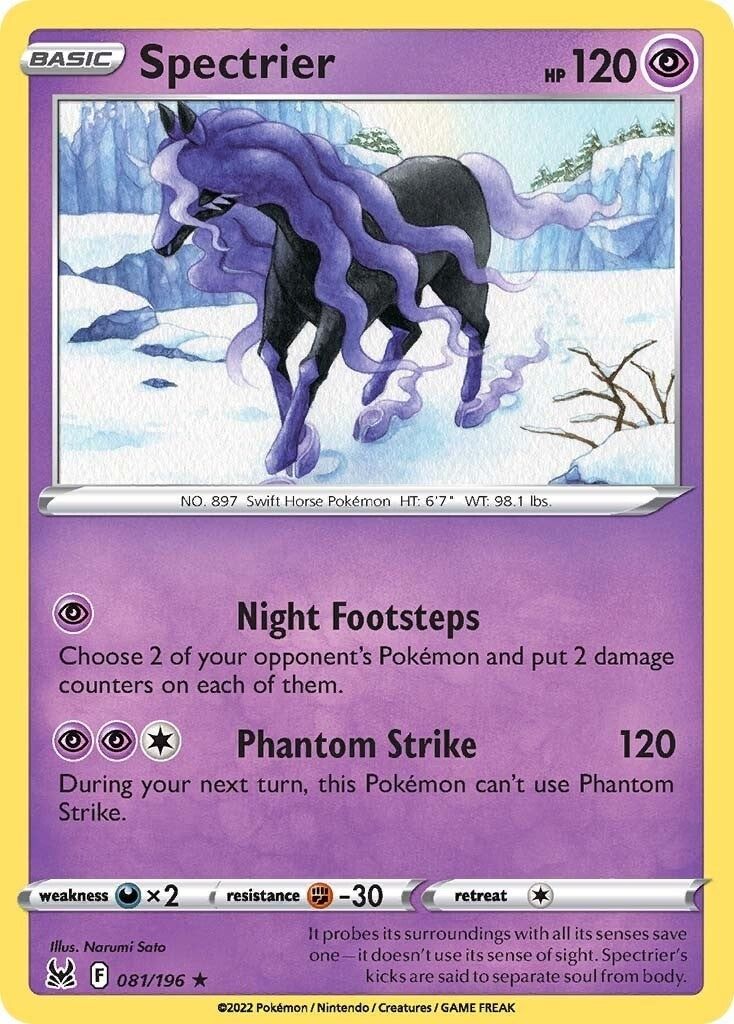 Image for Spectrier (081/196) (SWSH11) - Pokemon