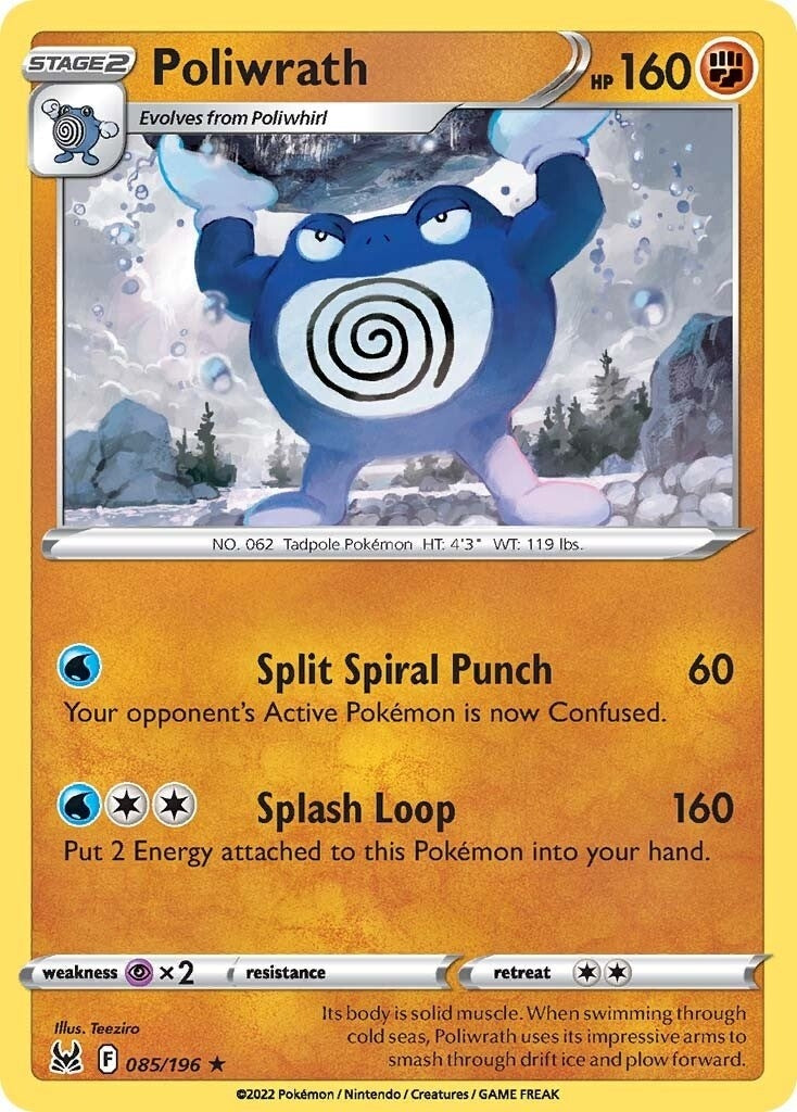 Image for Poliwrath (085/196) (SWSH11) - Pokemon