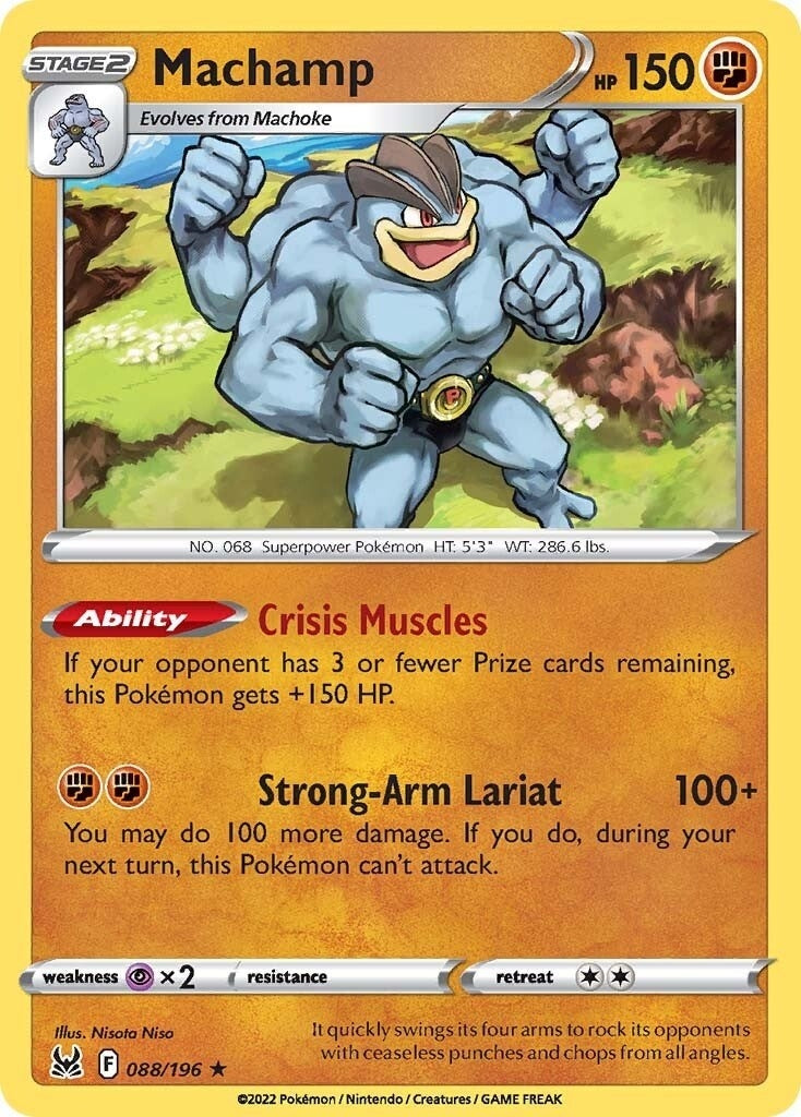 Image for Machamp (088/196) (SWSH11) - Pokemon