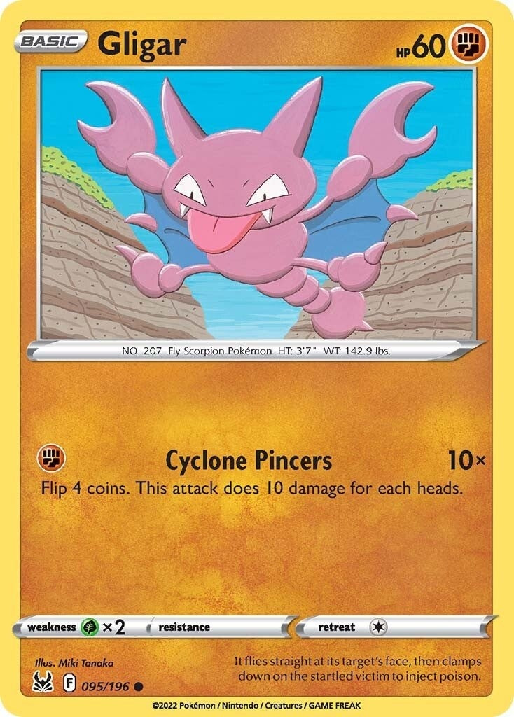Image for Gligar (095/196) (SWSH11) - Pokemon