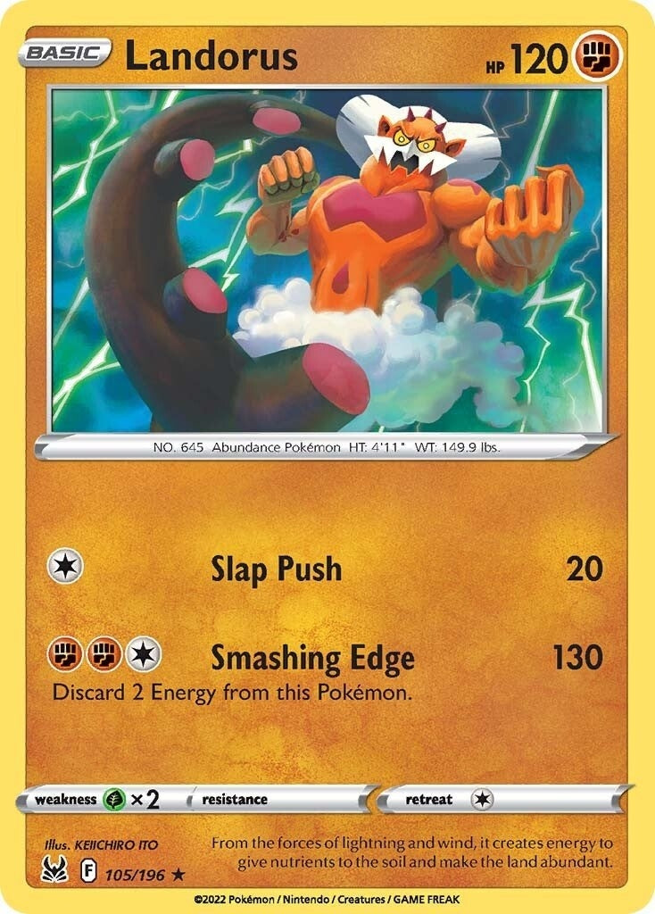 Image for Landorus (105/196) (SWSH11) - Pokemon