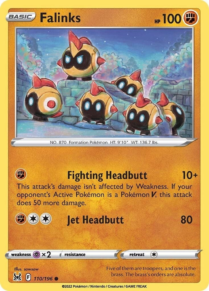 Image for Falinks (110/196) (SWSH11) - Pokemon