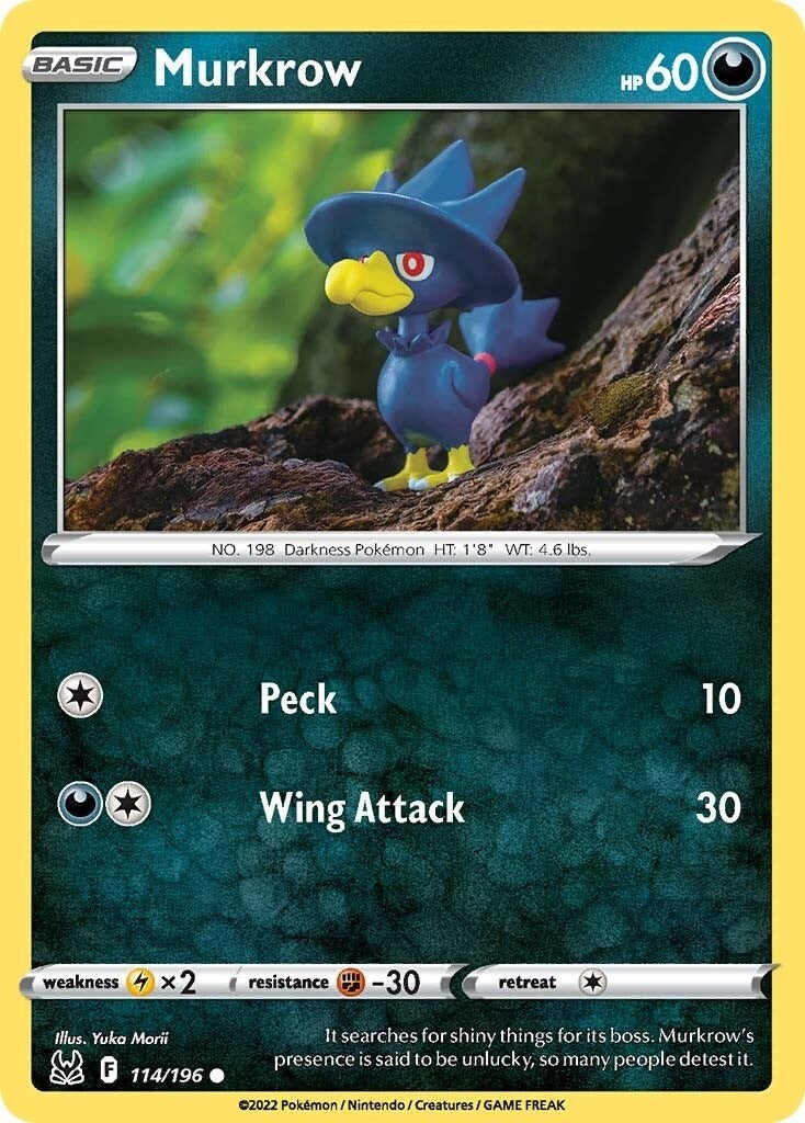 Image for Murkrow (114/196) (SWSH11) - Pokemon