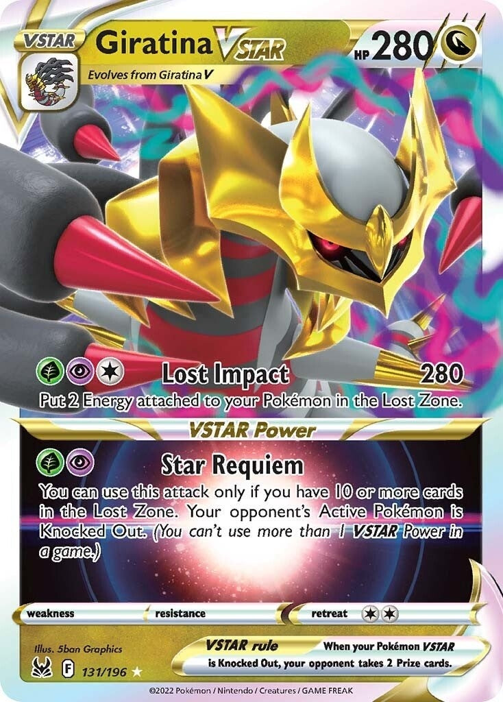 Image for Giratina VSTAR (131/196) (SWSH11) - Pokemon