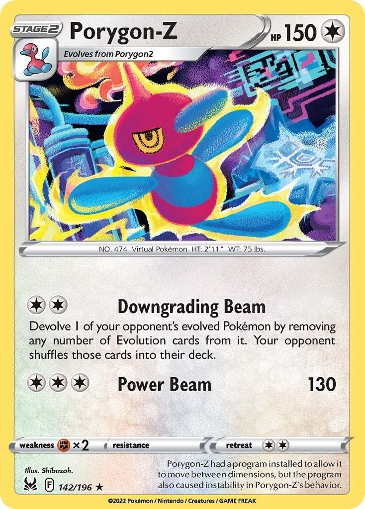 Image for Porygon-Z (142/196) (SWSH11) - Pokemon