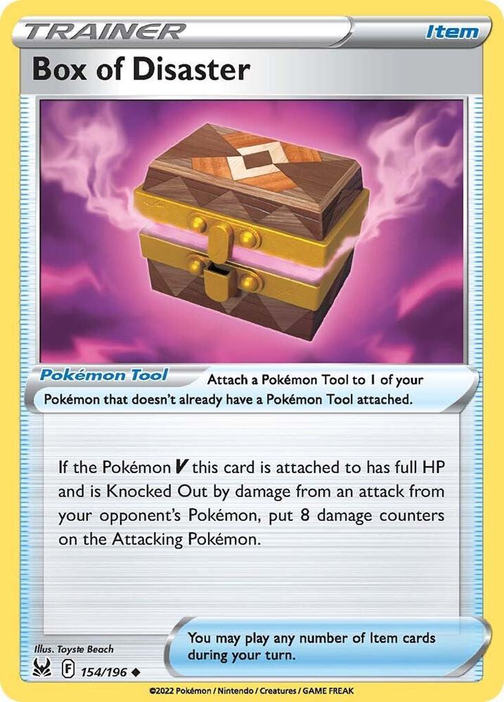 Box of Disaster (154/196) (SWSH11)