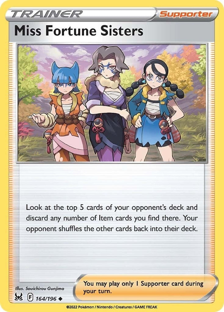 Image for Miss Fortune Sisters (164/196) (SWSH11) - Pokemon