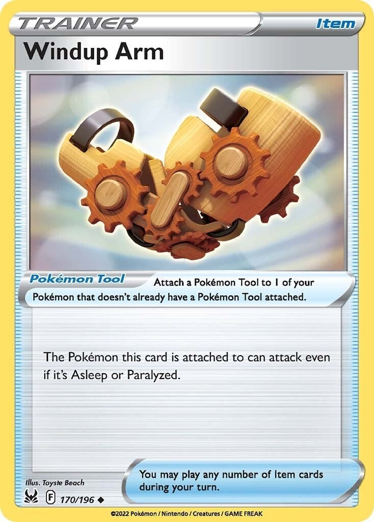 Image for Windup Arm (170/196) (SWSH11) - Pokemon