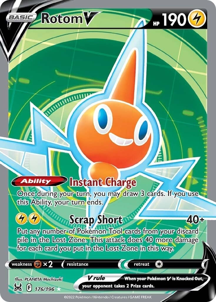 Image for Rotom V (Full Art) (176/196) (SWSH11) - Pokemon