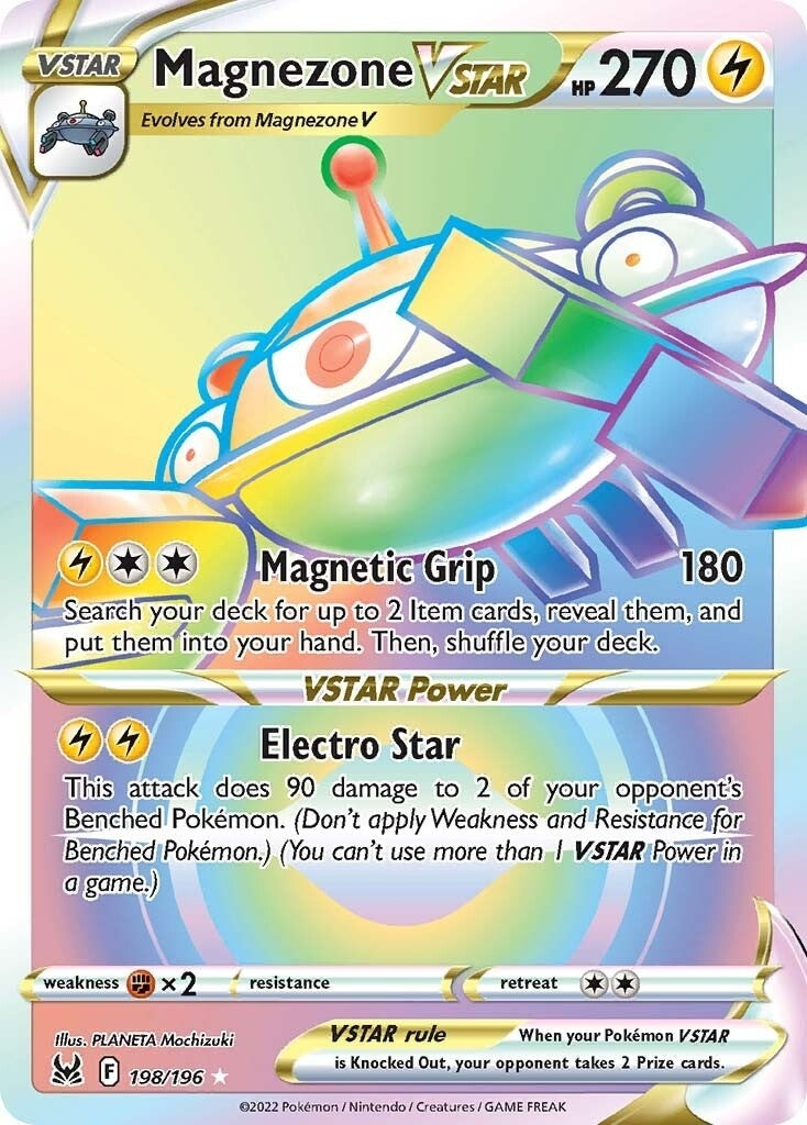 Image for Magnezone VSTAR (Secret) (198/196) (SWSH11) - Pokemon