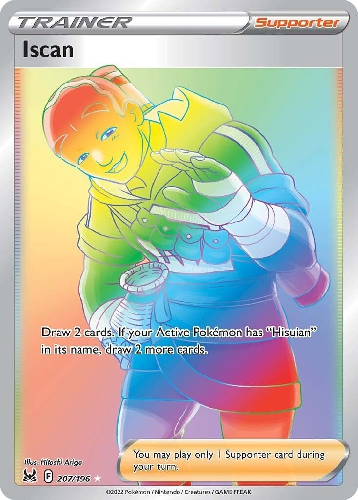 Image for Iscan (Secret) (207/196) (SWSH11) - Pokemon
