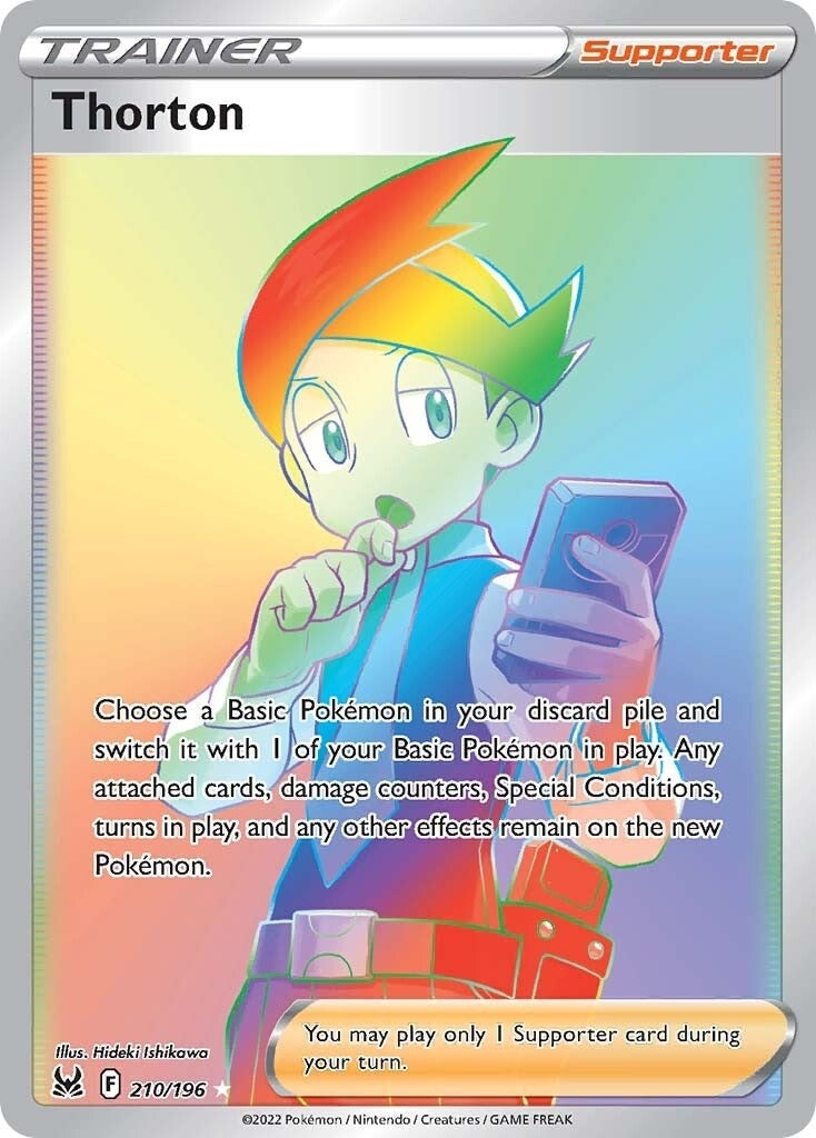 Image for Thorton (Secret) (210/196) (SWSH11) - Pokemon