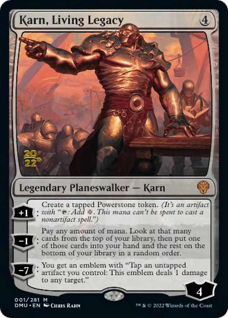 Image for Karn, Living Legacy (1) - Magic: The Gathering