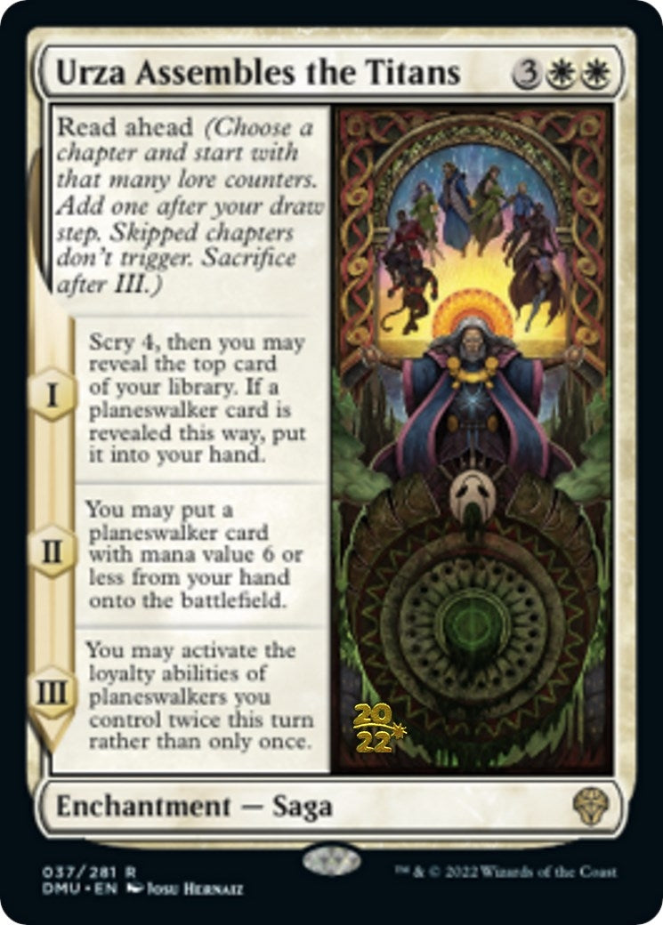 Image for Urza Assembles the Titans (37) - Magic: The Gathering
