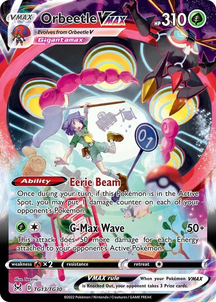 Image for Orbeetle VMAX (TG13/TG30) (SWSH11: TG) - Pokemon