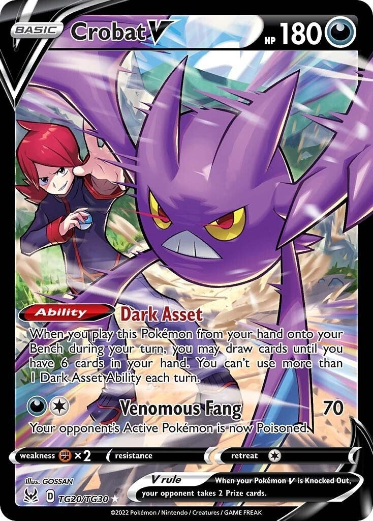 Image for Crobat V (TG20/TG30) (SWSH11: TG) - Pokemon