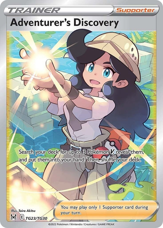 Image for Adventurer's Discovery (TG23/TG30) (SWSH11: TG) - Pokemon