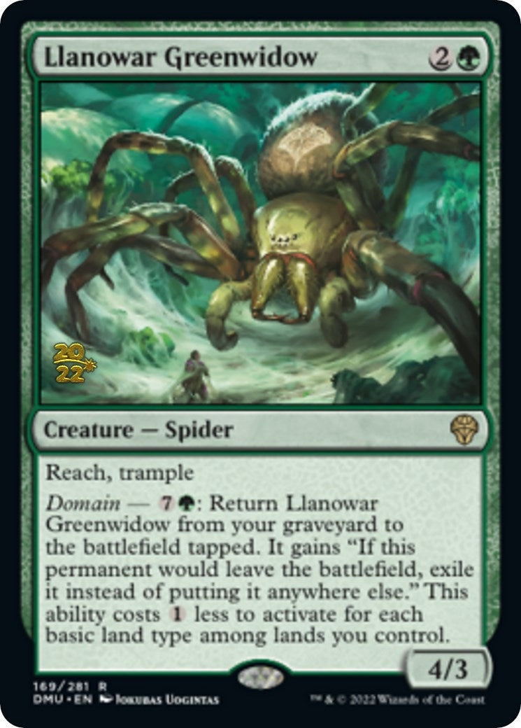 Image for Llanowar Greenwidow (169) - Magic: The Gathering