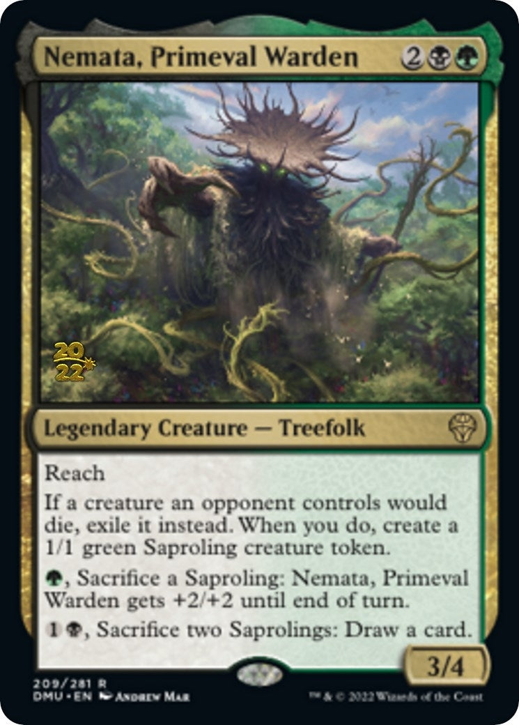 Image for Nemata, Primeval Warden (209) - Magic: The Gathering