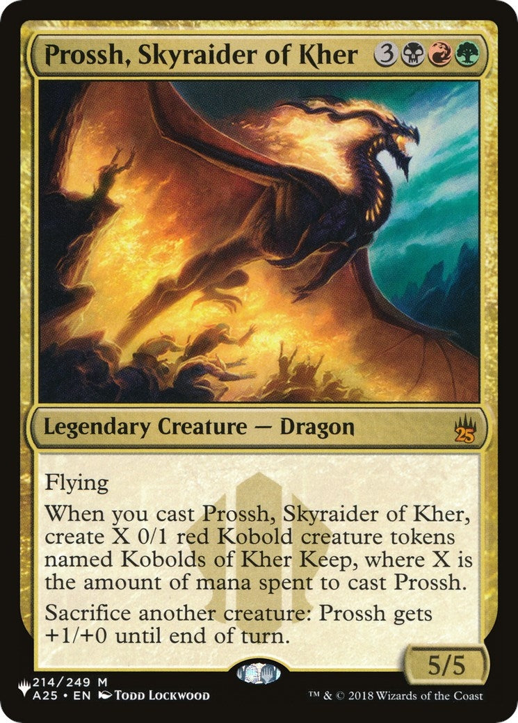 Image for Prossh, Skyraider of Kher (214/249) (LIST) - Magic: The Gathering