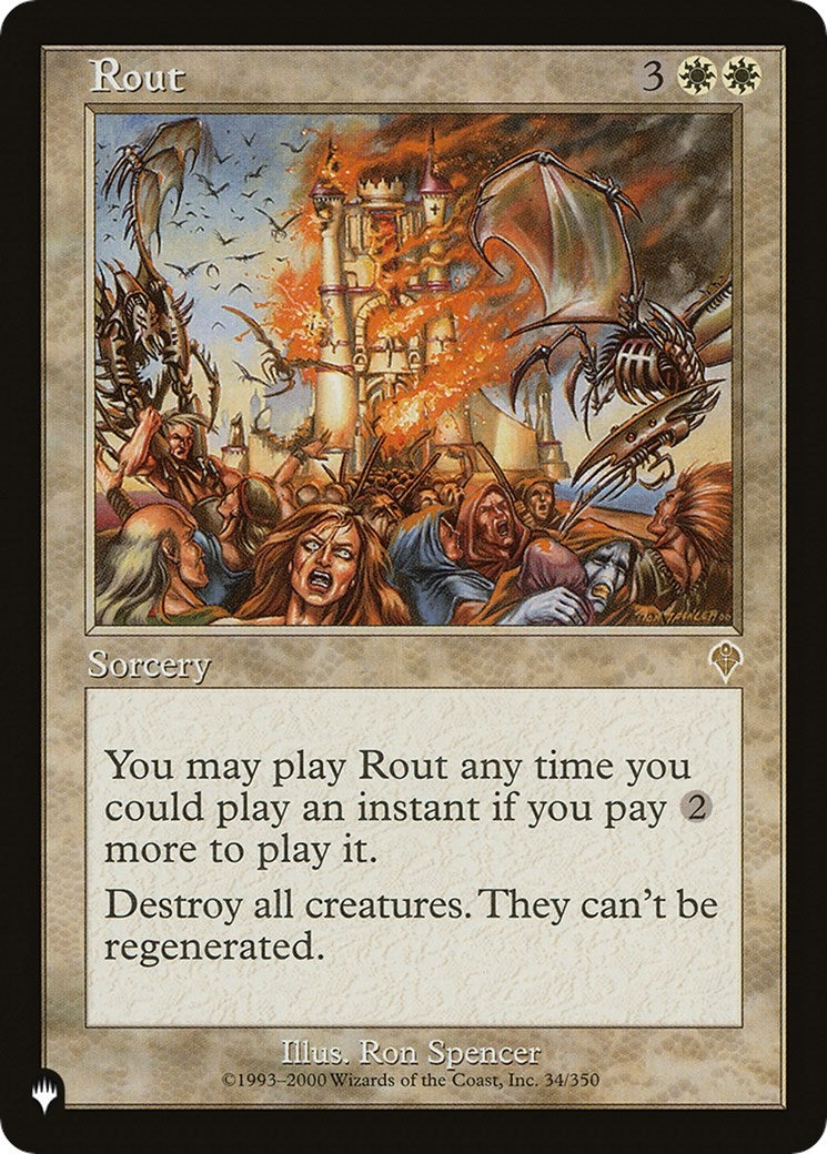 Image for Rout (INV) (34/350) - Magic: The Gathering