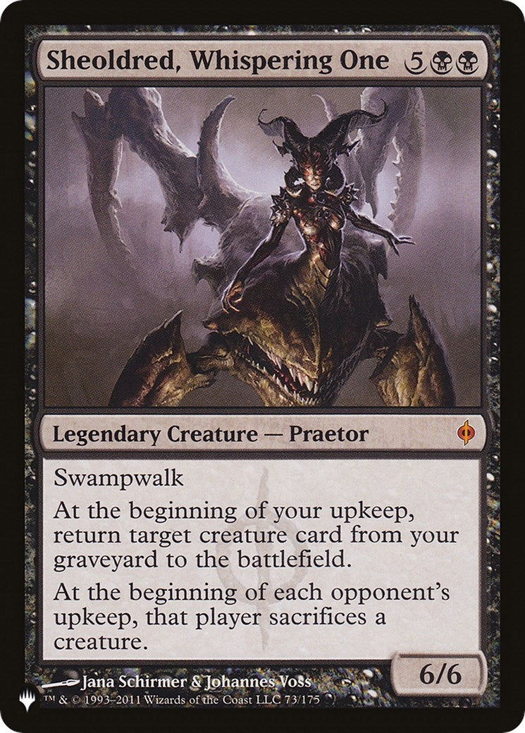 Image for Sheoldred, Whispering One (73/175) (LIST) - Magic: The Gathering