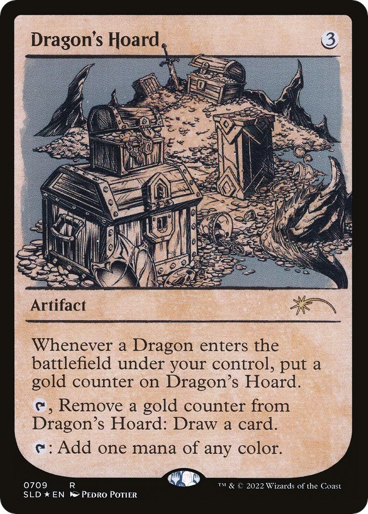Image for Dragon's Hoard (Showcase) (709) - Magic: The Gathering
