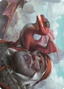 Image for Dragon Whelp Art Card (29) - Magic: The Gathering