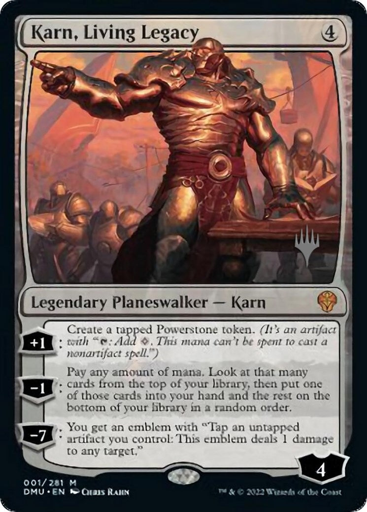 Image for Karn, Living Legacy (1) - Magic: The Gathering