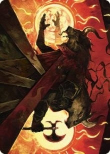 Image for Hurloon Battle Hymn Art Card (33) (ASDMU) - Magic: The Gathering