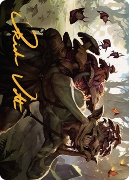 Image for Sprouting Goblin Art Card (Gold-Stamped Signature) (38) (ASDMU) - Magic: The Gathering