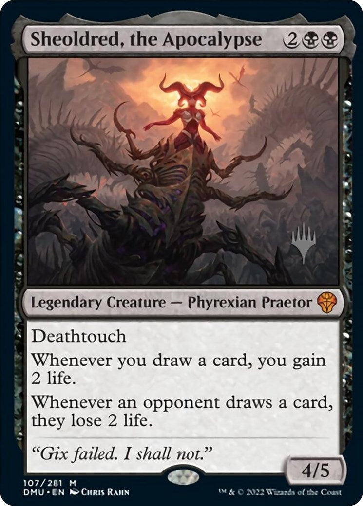 Image for Sheoldred, the Apocalypse (107) - Magic: The Gathering