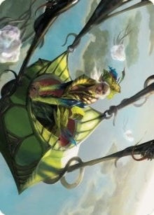 Image for Nael, Avizoa Aeronaut Art Card (51) (ASDMU) - Magic: The Gathering